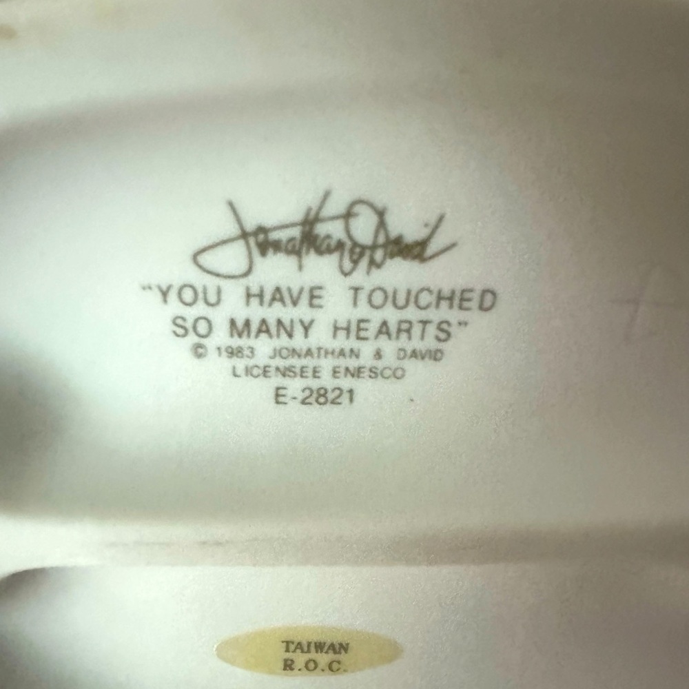 Precious Moments “You Have Touched So Many Hearts” Figurine, 1983 - Picture 7 of 7